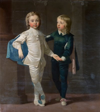 Sir Edward Hulse, 3e Baronet en zijn broer, Samuel Hulse, c.1758 door Thomas Hudson