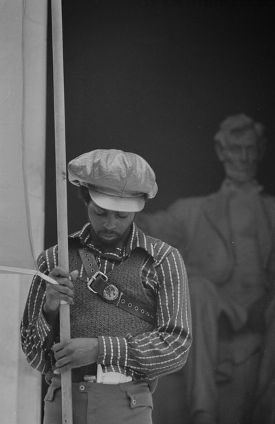 Zwarte Panterconventie, Lincoln Memorial door Thomas J. O