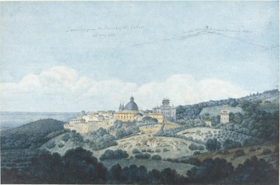 Larici van het Klooster van de Galoro door Thomas Jones