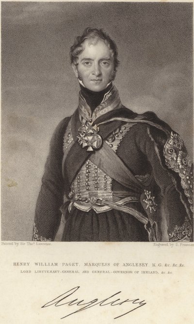 Veldmaarschalk Henry Paget door Thomas Lawrence