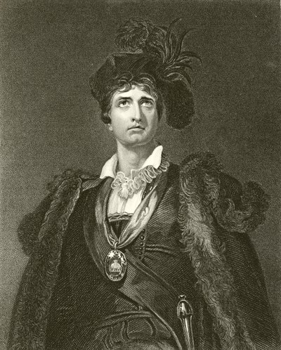 Kemble in de rol van Hamlet door Thomas Lawrence
