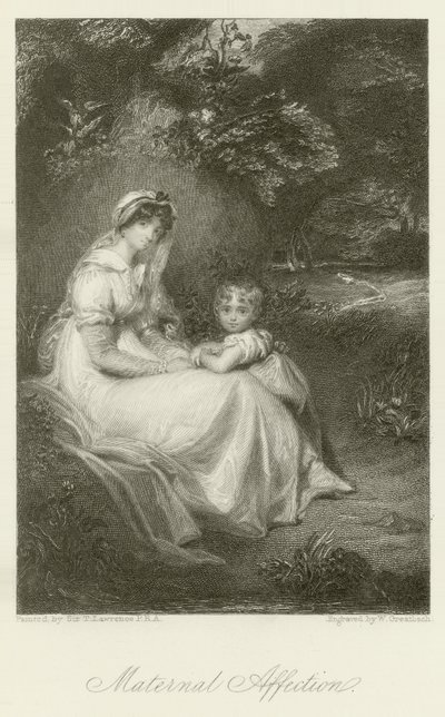 Moederlijke Genegenheid door Thomas Lawrence