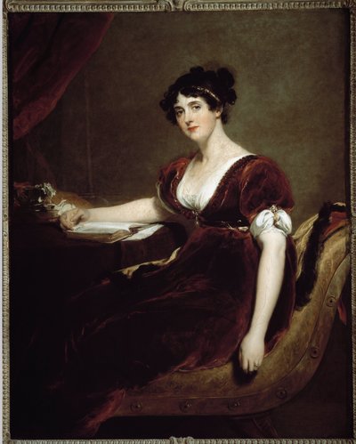 Portret van Madame Isaac Cuthbert door Thomas Lawrence