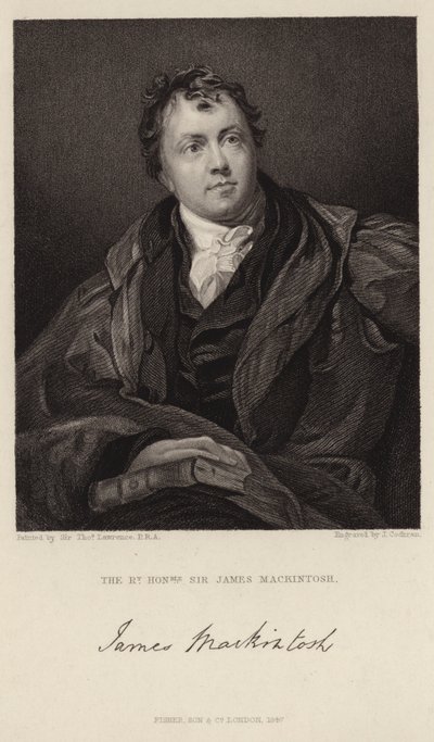 Portret van Sir James Mackintosh door Thomas Lawrence