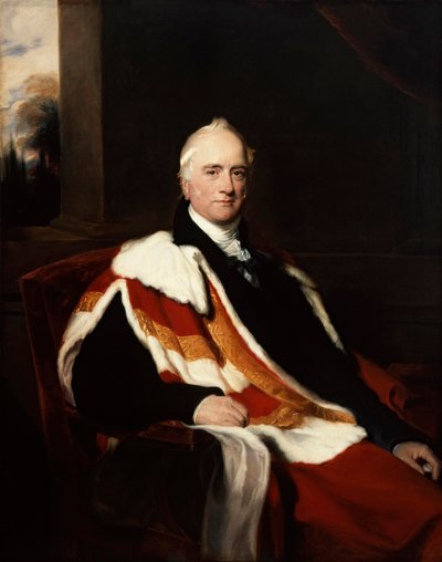 Portret van Sir Nicholas Vansittart, 1e Baron Bexley, 1825 door Thomas Lawrence
