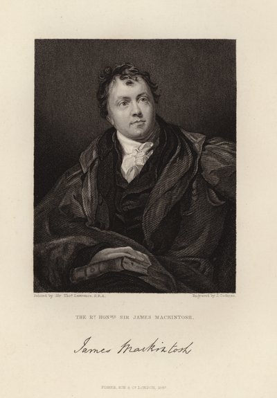 De Zeer Eerwaarde Sir James Mackintosh door Thomas Lawrence
