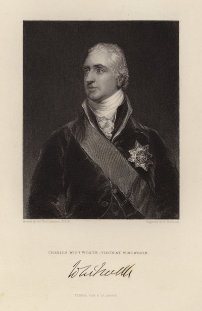 Burggraaf Whitworth door Thomas Lawrence