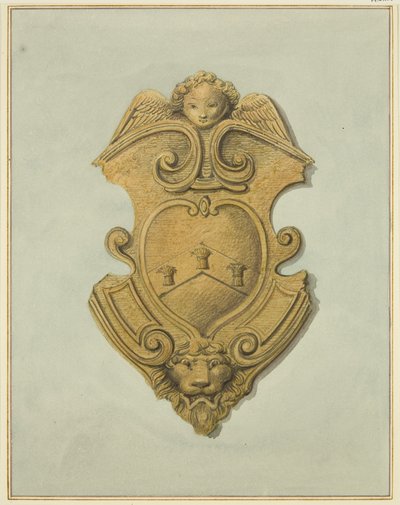 Wapen van Newton boven poort van Barr