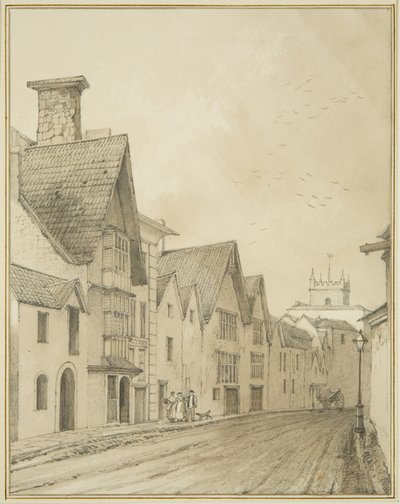 Tempel Achterkant door Thomas Leeson the Elder Rowbotham