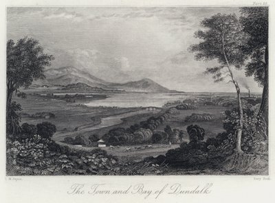 De Stad en Baai van Dundalk door Thomas Mann (after) Baynes