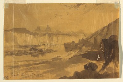 Tekening, Green River, Wyoming, 1871 door Thomas Moran