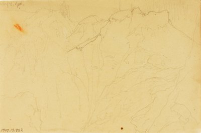 Watervallen van Yellowstone door Thomas Moran