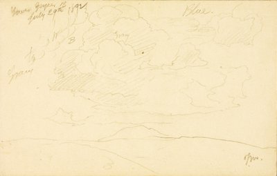 Basin Lower Geyser door Thomas Moran