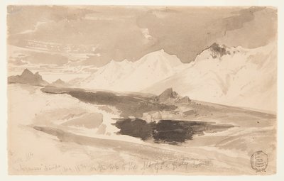 De Arkansas Divide door Thomas Moran