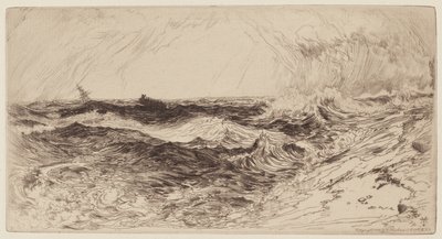 De Weerklinkende Zee door Thomas Moran