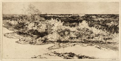 De klinkende zee door Thomas Moran