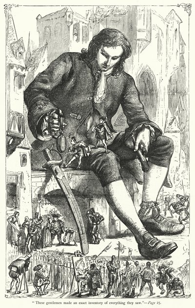 Illustratie voor Gulliver