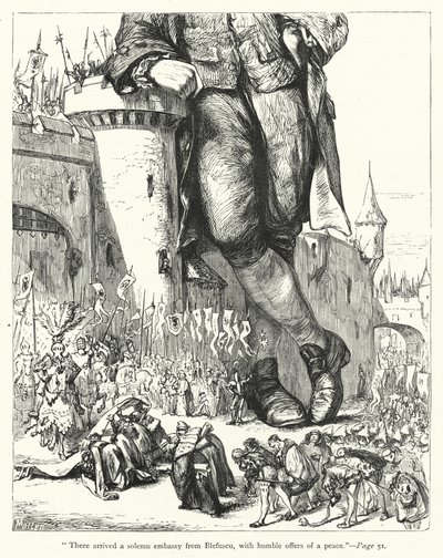 Illustratie voor Gulliver
