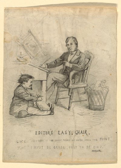Tekening (VS), 1870 door Thomas Nast