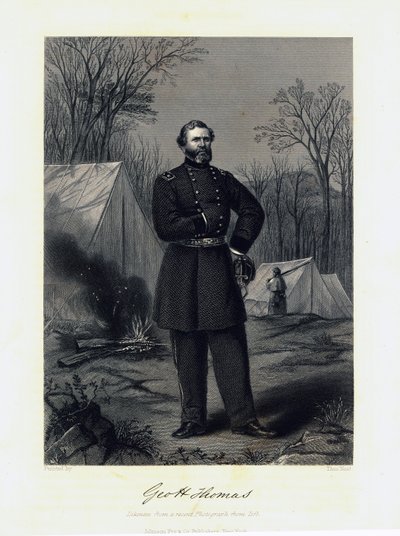 "Gen. George H. Thomas" (Unie) door Thomas Nast