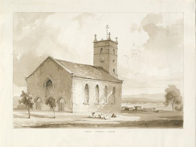 (Lager) Gornal Kerk door Thomas Peploe Wood