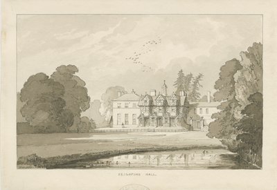 Seighford Hall door Thomas Peploe Wood