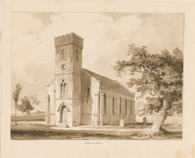 Walsall Wood Kerk door Thomas Peploe Wood