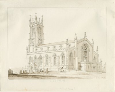 Wordsley Kerk door Thomas Peploe Wood