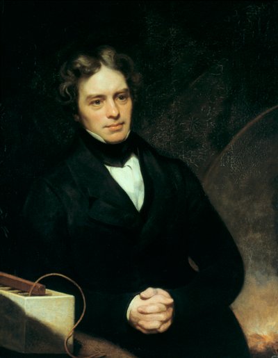 Michael Faraday, Engelse chemicus en natuurkundige, 1842 door Thomas Phillips