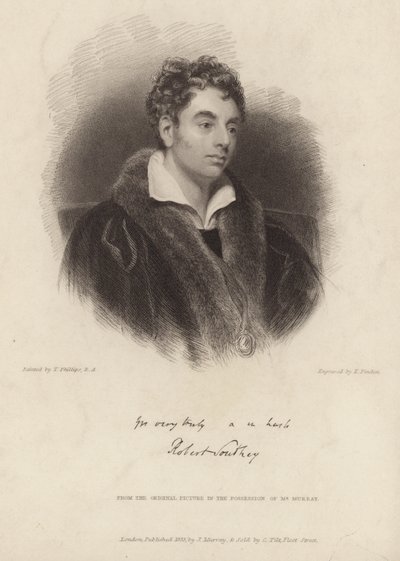 Portret van Robert Southey door Thomas Phillips
