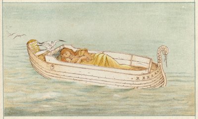 Danaë en Perseus door Thomas Ralph Spence