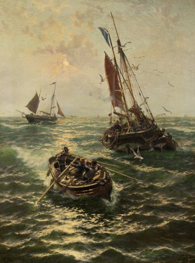 De Vangst Aan Land Brengen door Thomas Rose Miles