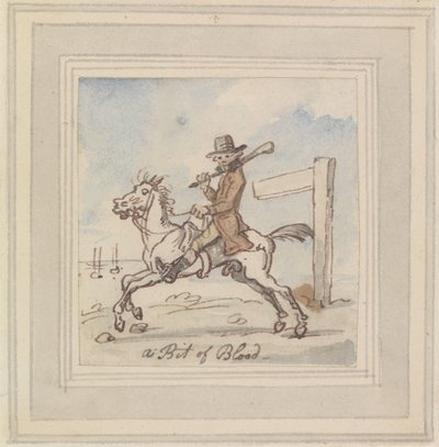 Een beetje bloed door Thomas Rowlandson