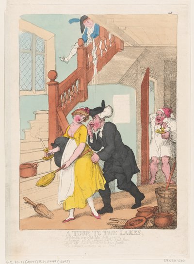 Een rondreis naar de meren door Thomas Rowlandson