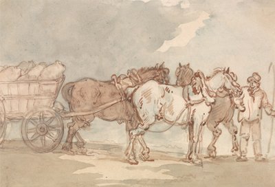 Waggoner door Thomas Rowlandson