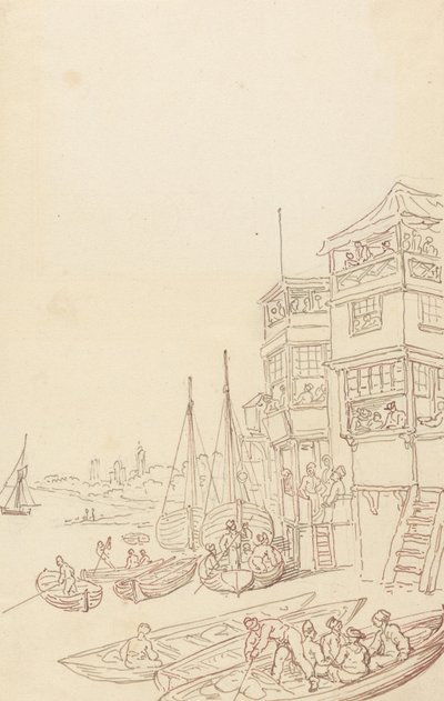 Albumtekening door Thomas Rowlandson
