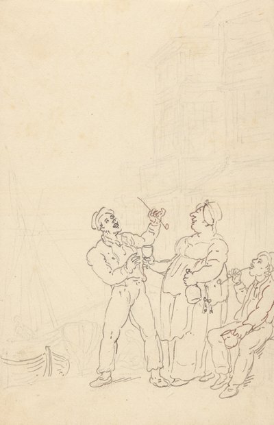 Albumtekening door Thomas Rowlandson