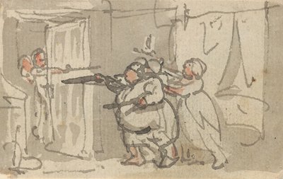 Albumtekening door Thomas Rowlandson