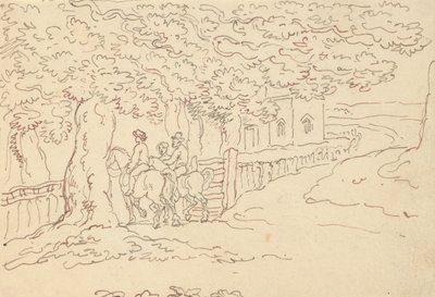 Albumtekening door Thomas Rowlandson