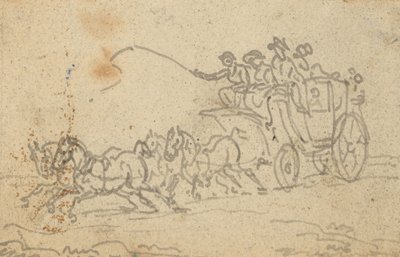 Albumtekening door Thomas Rowlandson