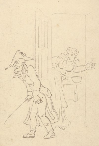 Albumtekening door Thomas Rowlandson