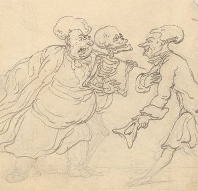 Albumtekening door Thomas Rowlandson