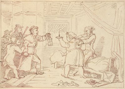 Albumtekening door Thomas Rowlandson