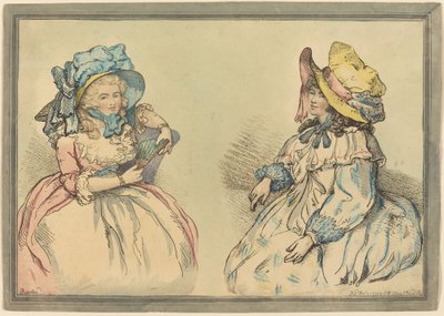 Schoonheden door Thomas Rowlandson