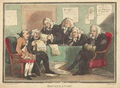 Gedoe door Thomas Rowlandson