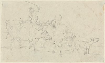 Vee door Thomas Rowlandson