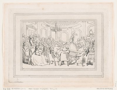 Comforts of Bath, Plaat 2 door Thomas Rowlandson