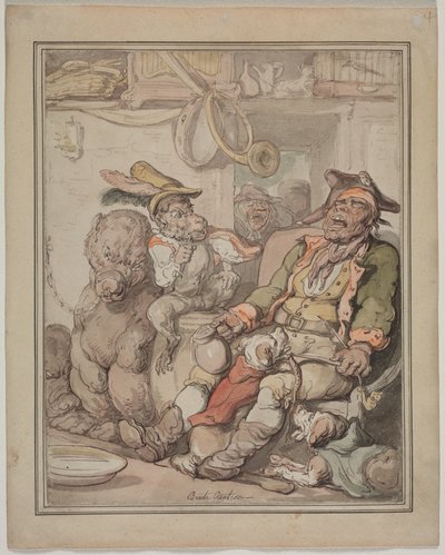 Vergelijkende Anatomie Studie door Thomas Rowlandson