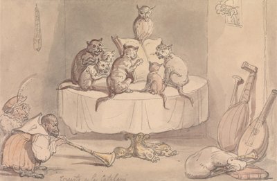 Concert in de Catalani door Thomas Rowlandson