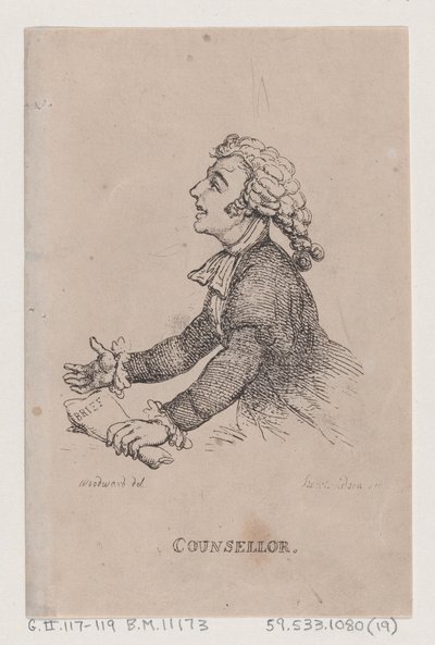 Raadsman door Thomas Rowlandson